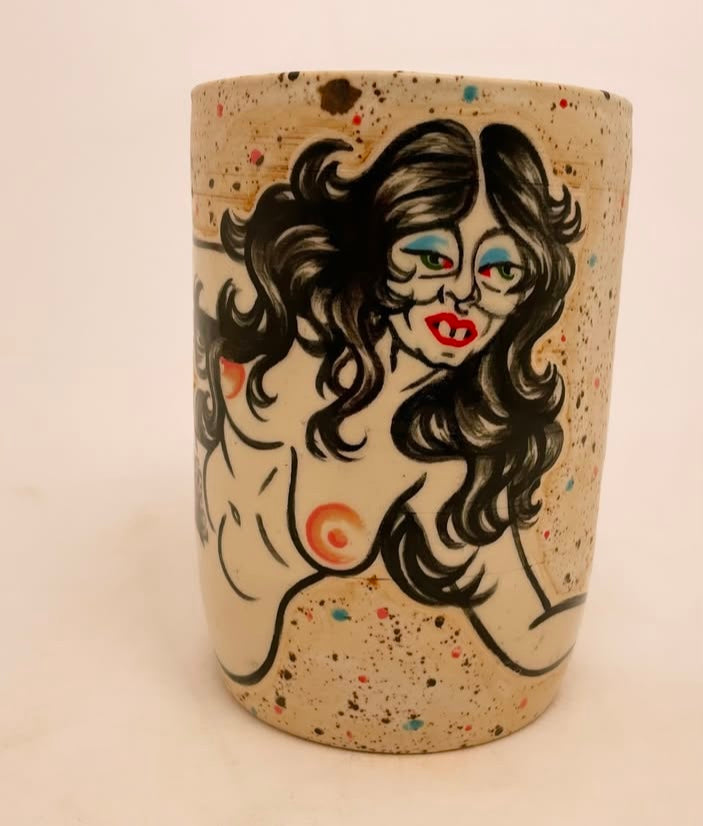 Jennifer Calandra Naked Lady Ceramic Cup