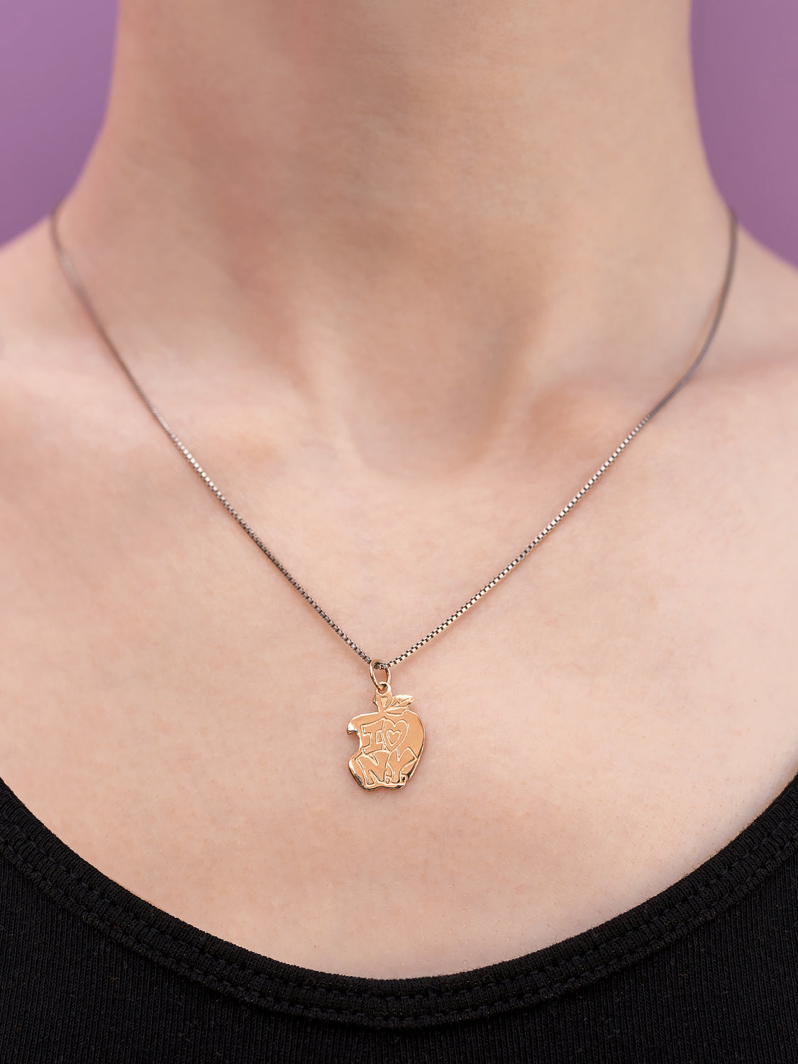 Pied a Terre 14k I heart ny apple charm